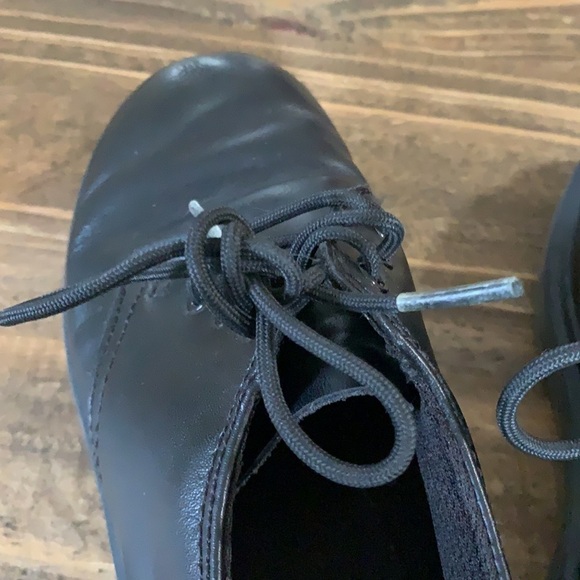 Dr. Martens school shoes youth size 1 Black leather Tie lace - Picture 7 of 11